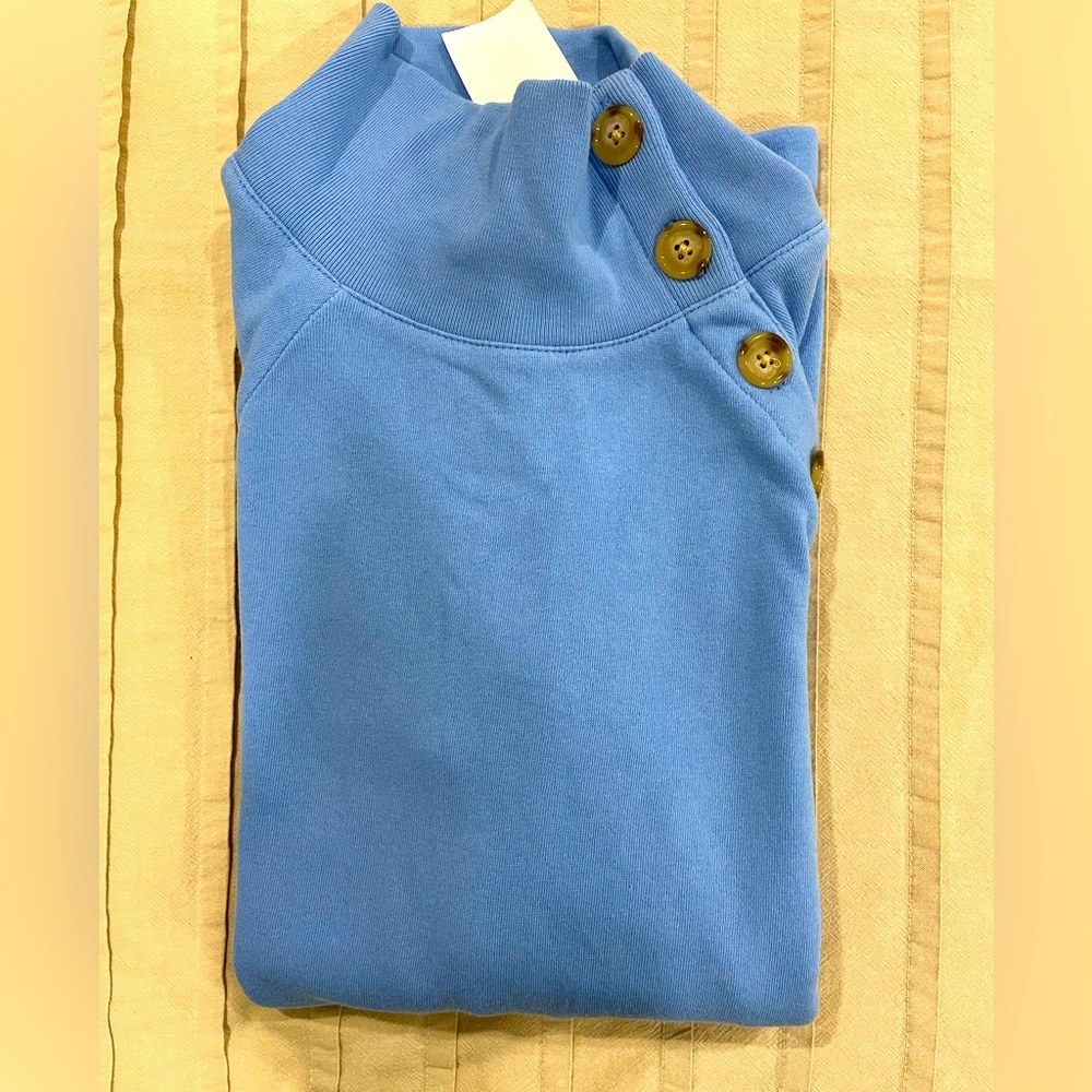 Blue sweater by JCrew Factory. Soft and comfortable. NWT